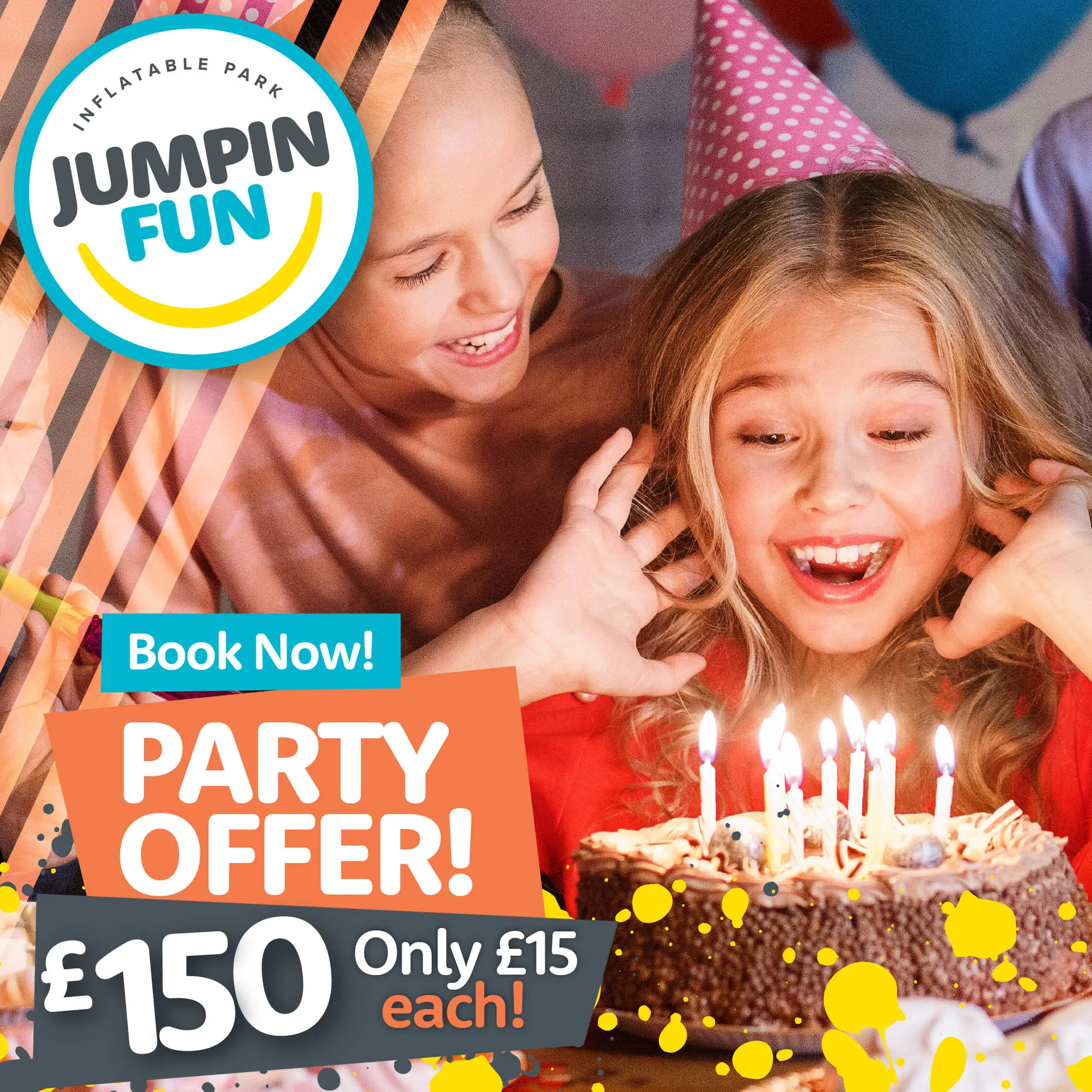 £150 Parties Are HERE!